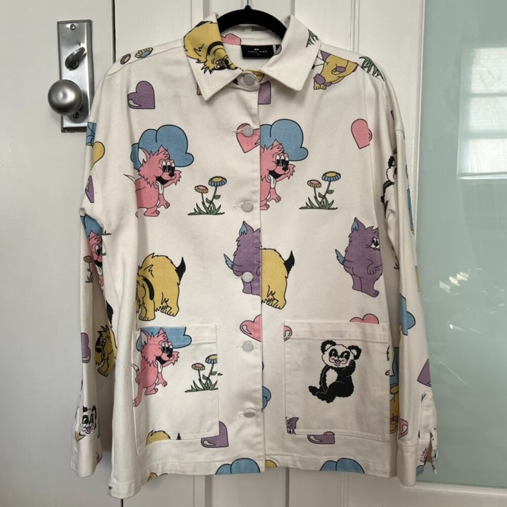 Lazy Oaf Crazy in Love Work Jacket
